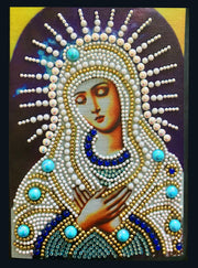 Diamond Painting Notitieboek - Maria
